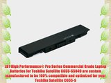 LB1 High Performance Battery for Toshiba Satellite C655-S5049 Laptop Notebook Computer PC [6-Cell