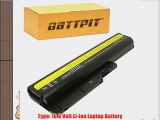 Battpit? Laptop / Notebook Battery Replacement for IBM ThinkPad T500 2081 (4400 mAh)