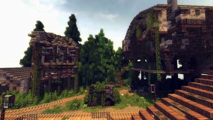 【Minecraft]】繋げて遊ぼう！鉄道Modでジオラマクラフト　Part1【ゆっくり実況】