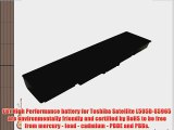 LB1 High Performance Replacement Battery for Toshiba Satellite L505D-S5965 Laptop Notebook
