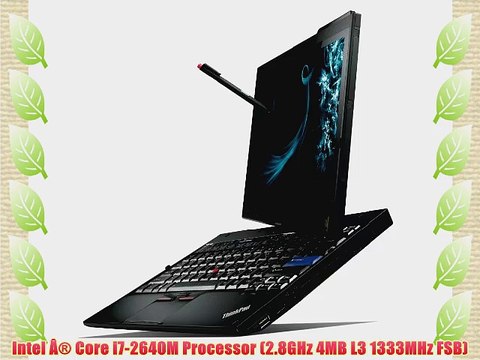 IBM/Lenovo ThinkPad X220 Tablet 12.5 IPS i7-2640M 8GB 160GB SSD 6 cell Win7 Pro Wacom Pen MultiTouch