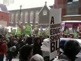 Feb 2 2011 - Halifax Student Protests Against Tuition Fees