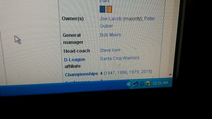 Golden State Warriors Wikipedia already declares them champions