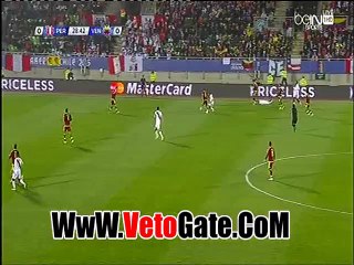 طرد لاعب فنزويلا امام بيرو