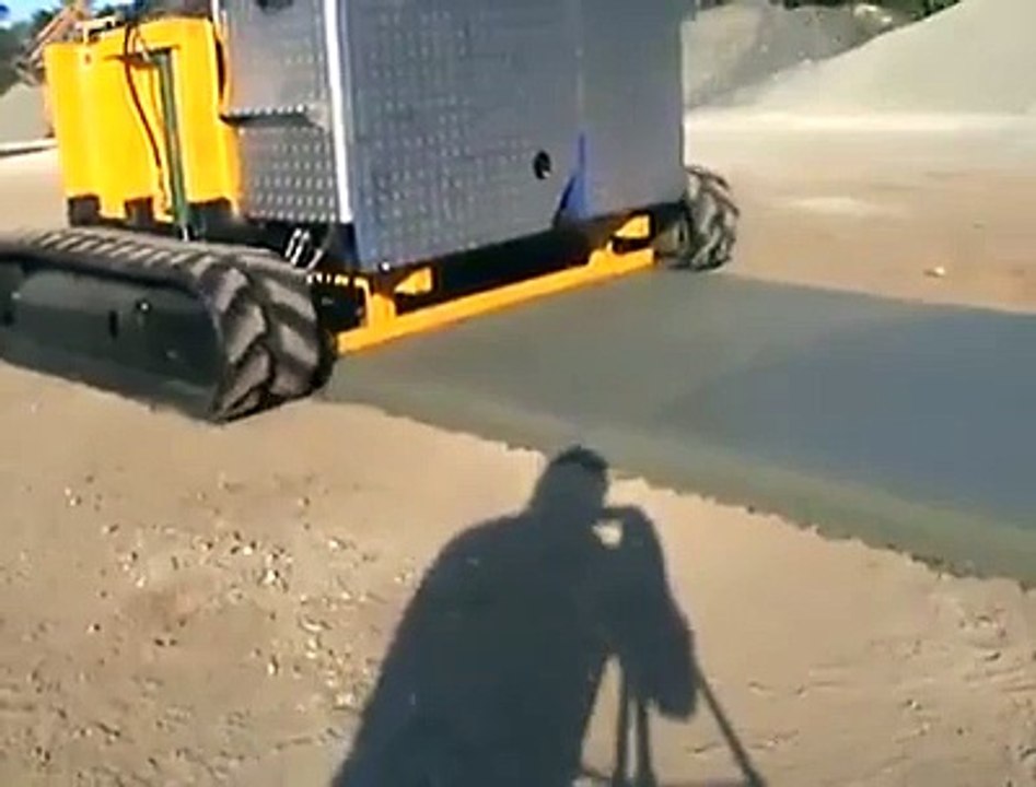 amazing paving machine