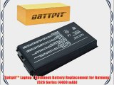 Battpit? Laptop / Notebook Battery Replacement for Gateway 7326 Series (4400 mAh)