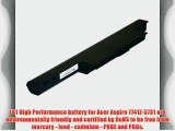 LB1 High Performance Battery for Acer Aspire 7741Z-5731 Battery Replacement Laptop Notebook