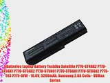 UBatteries Laptop Battery Toshiba Satellite P770-ST4NX2 P770-ST5GX1 P770-ST5GX2 P770-ST5N01