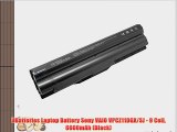 UBatteries Laptop Battery Sony VAIO VPCZ11DGX/SJ - 9 Cell 6600mAh (Black)
