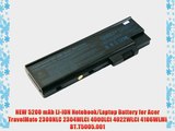 NEW 5200 mAh Li-ION Notebook/Laptop Battery for Acer TravelMate 2300NLC 2304WLCi 4000LCi 4022WLCi