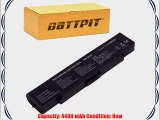 Battpit? Laptop / Notebook Battery Replacement for Sony VAIO VGN-N365E (4400 mAh)