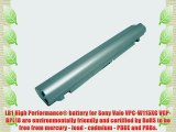 LB1 High Performance New Battery for Sony Vaio VPC-W115XG VGP-BPL18 Laptop Notebook Computer