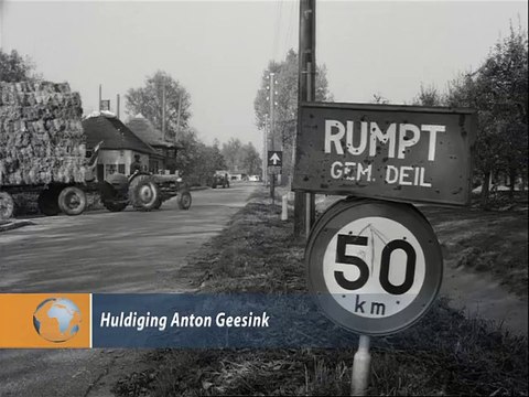 Huldiging Anton Geestink - 1965
