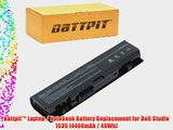Battpit? Laptop / Notebook Battery Replacement for Dell Studio 1535 (4400mAh / 49Wh)
