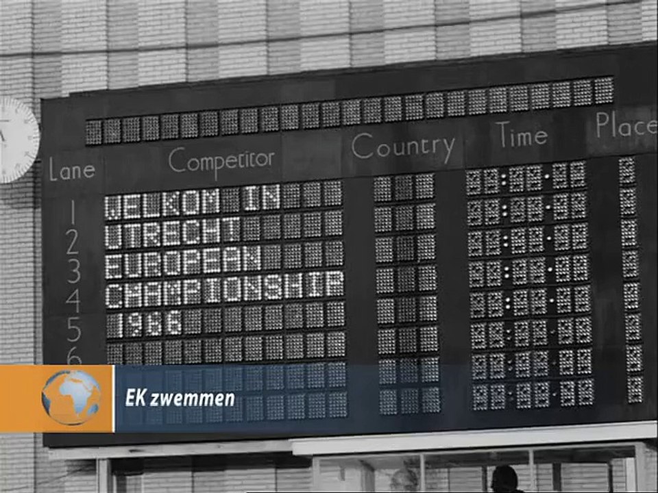 EK zwemmen - 1966