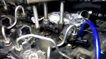 Vivaro Trafic M9R 780 2.0 CDTI injector removal (handmade tool) / снятие форсунки