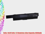 Toshiba Satellite L505-Ls5014 Laptop Battery 8800mAh (Replacement) 12 cell
