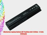 UBatteries Laptop Battery HP Pavilion dv6-1230us - 6 Cell 4400mAh