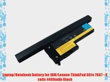 Laptop/Notebook Battery for IBM/Lenovo ThinkPad X61s 7667 - 8 cells 4400mAh Black