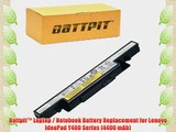 Battpit? Laptop / Notebook Battery Replacement for Lenovo IdeaPad Y400 Series (4400 mAh)