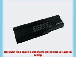 Dell Ww116 Replacement Notebook / Laptop Battery 7600mAh high capacity (Replacement)