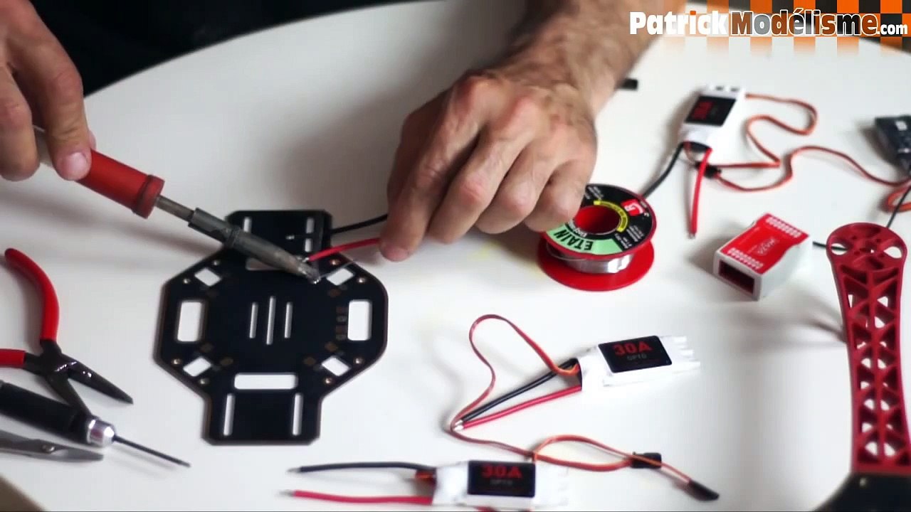 Tutorial de montage du DJI F450 et de la NAZA