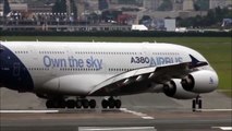 Sorprendente vuelo vertical del avion mas grande del mundo A380