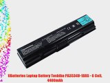 UBatteries Laptop Battery Toshiba PA3534U-1BRS - 6 Cell 4400mAh