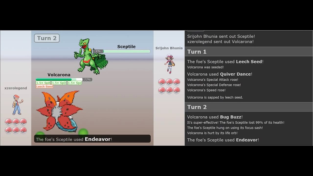 Pokemon Online (OU) - xZero vs Srijohn Bhunia - Commentated