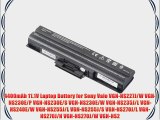 4400mAh 11.1V Laptop Battery for Sony Vaio VGN-NS227J/W VGN-NS230E/P VGN-NS230E/S VGN-NS230E/W