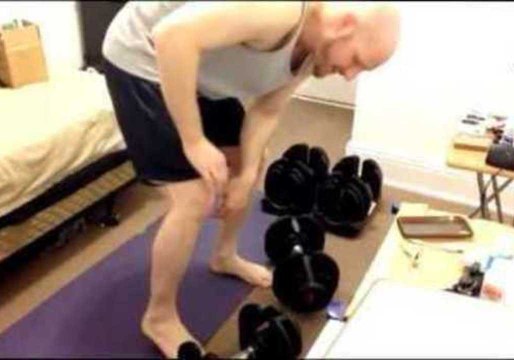 Comedian Shares Conspiracy Theories While Building Muscle