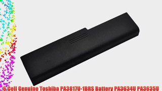 6 Cell Genuine Toshiba PA3817U-1BRS Battery PA3634U PA3635U PA3636U PA3638U PA3728U PA3816U