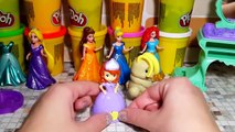 Play Doh Video - Sofia The First. Rabbit playset. Disney Princess Cinderella, Rapunzel and Belle
