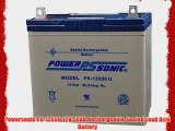 Powersonic PS-12550 12V 55Ah Rechargeable Sealed Lead Acid Battery