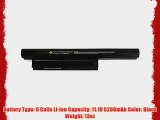 Bay Valley Parts 6-Cell 11.1V 5200mAh New Replacement Laptop Battery for SONY:VAIO VPC-EB11FDVAIO