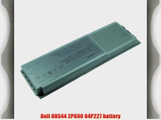 Dell 8N544 Li-Ion Battery for Dell Inspiron 8500 and 8600 Latitude D800 and Precision M60