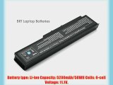 BRT? Dell Inspiron 1420 Vostro 1400 312-0543 Replacement Li-Ion Laptop Battery (5200 mAh)