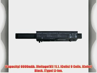 AGPtek? 9 Cells Replacement Laptop Battery for Dell Studio 1745 1747 1749 Compatible Part number: