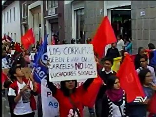 Marchas en provincias continúan