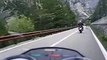 StilfserJoch passo dello Stelvio in Moto Guzzi 850