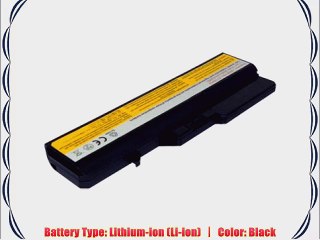 Replace 6 CELL Battery for LENOVO IdeaPad Z470 Z560 Z565 Z570 V370A L08S6Y21L09C6Y02