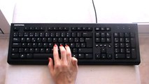 Explicación de una correcta colocación de las manos sobre el teclado del ordenador