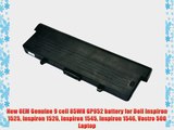 New OEM Genuine 9 cell 85WH GP952 battery for Dell Inspiron 1525 Inspiron 1526 Inspiron 1545