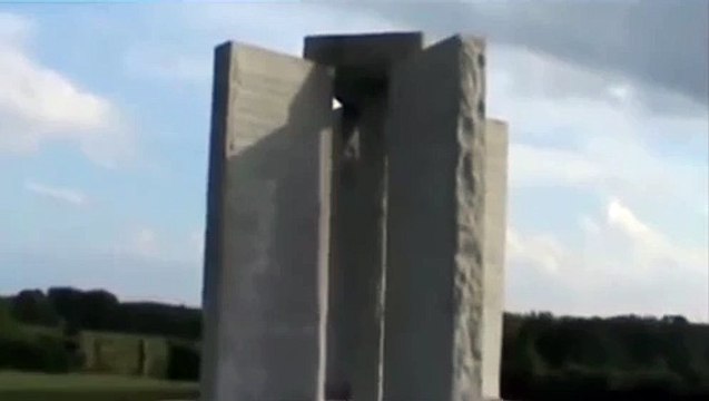 Georgia Guidestones - Der eingesetzte Würfel / Quader - 2014 Update?!