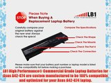 LB1 High Performance Baterry for Asus A42-G74 Battery Replacement Laptop notebook pc computer