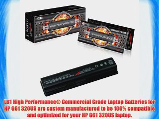 LB1 High Performance Battery for HP G61 320US Laptop Notebook Computer PC [6-Cell 10.8V] (Black)