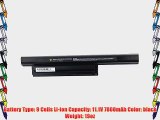 Bay Valley Parts 9-Cell 11.1V 7800mAh New Replacement Laptop Battery for SONY:VGP-BPS22VGP-BPS22A