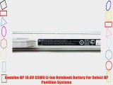 Genuine HP Hewlett Packard HSTNN-E05C 628419-001 0.8V 626869-321 55WH 4910mAh Silver Li-ion