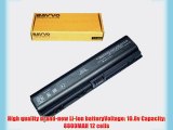 Bavvo 12-cell Laptop Battery for HP COMPAQ Presario A900 C700 F500 F700 V3000 V6000 V6100 V6200
