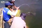 catfish fishing in the river